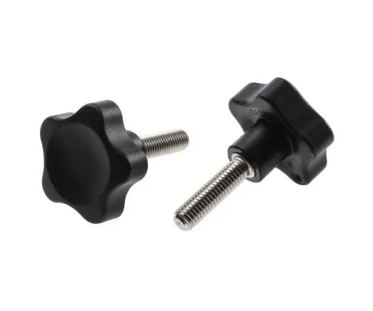 63-7550-83　Elesa黑色聚合物Knob 166383, M8 x 30　166383