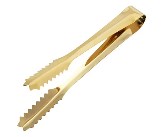 63-1289-42　Alligator Tongs, Gold, Thick Type　10930941
