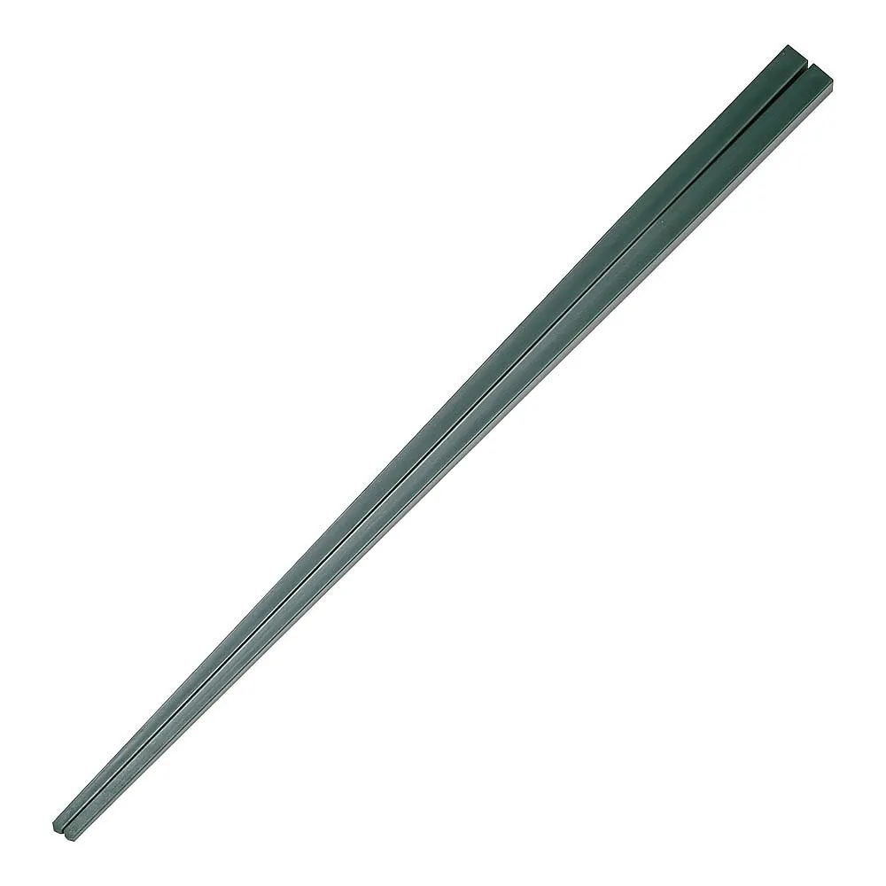 62-6725-65　New Ecolen Chinese Chopsticks Normal 23 cm Green (50 Pairs Included)