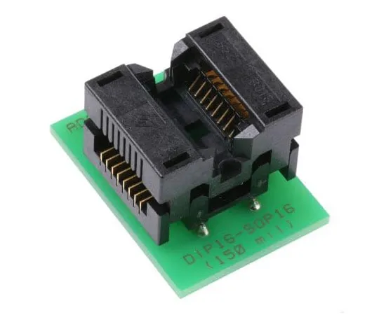 63-7554-44　寻找测试和烧毁插座，16针DIP到16针SOIC　ADA-SOIC16-150