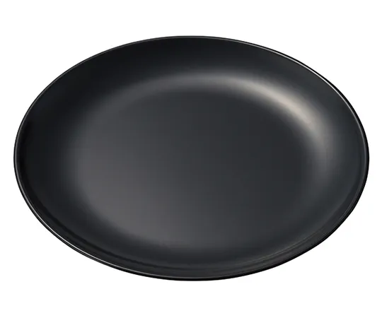 63-5609-09　Round Plate 250 Black　SP-29B
