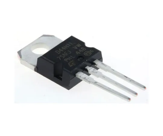 63-7579-72　意法半导体D44H11NPN晶体管，20 A, 80 V, 3针TO-220　D44H11