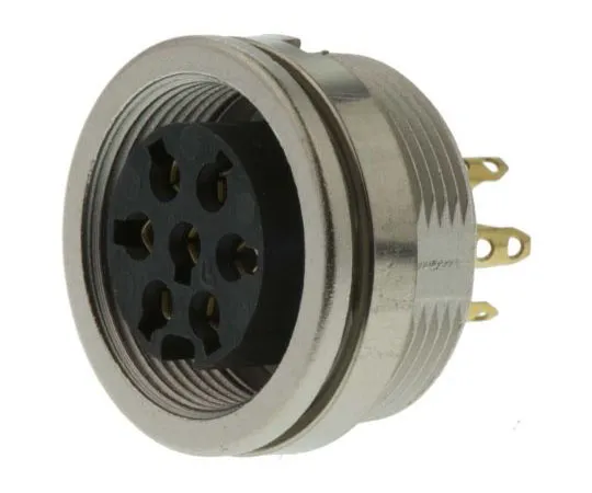 63-7615-29　Lumberg KFV系列，7极丁插座插座，DIN EN 60529, 5A, 250 V ac IP40　KFV 70