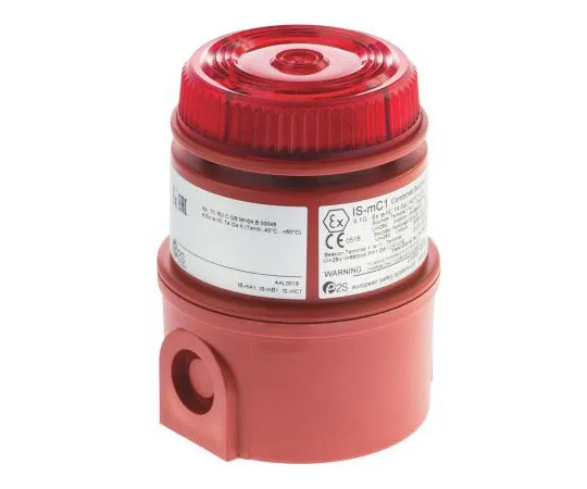 63-7638-02　IS-MC1探测灯，100dB,红色LED, 16→28 V直流，ATEX　IS-MC1-R/R