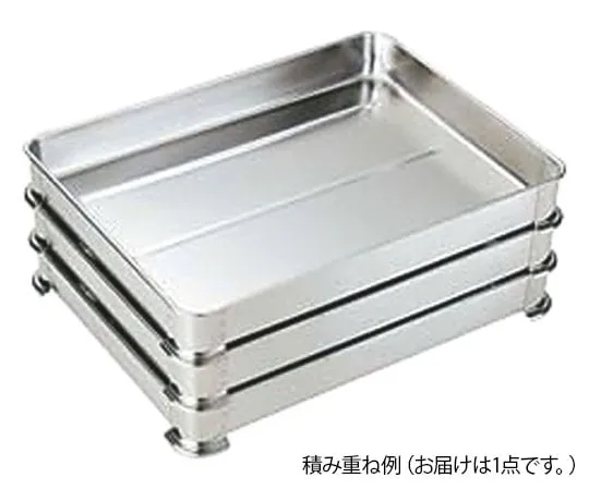 62-8183-95　18-8 Dumplings High Tray, Extra Large 50　025094