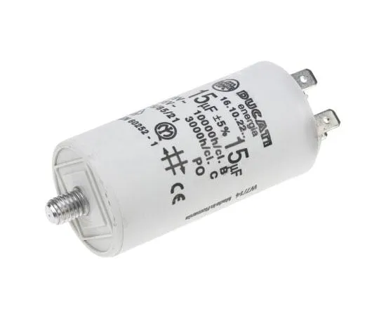 63-7519-78　Ducati Engia 15μF聚丙烯电容器PP450Vac±5%公差螺母4.16.10系列　4.16.10.22.64
