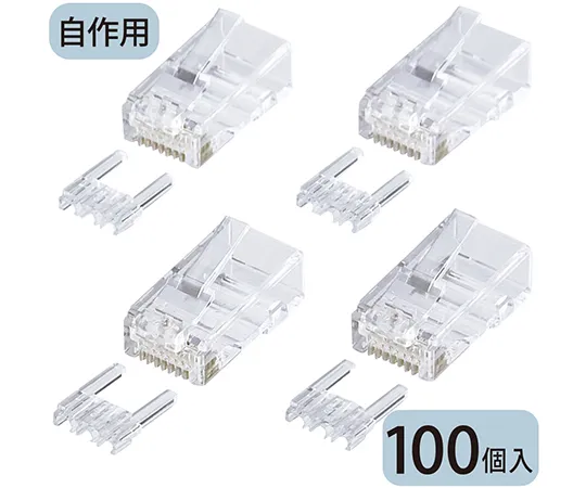 64-0850-87　6类单线RJ -45连接器　ADT-6RJ-100