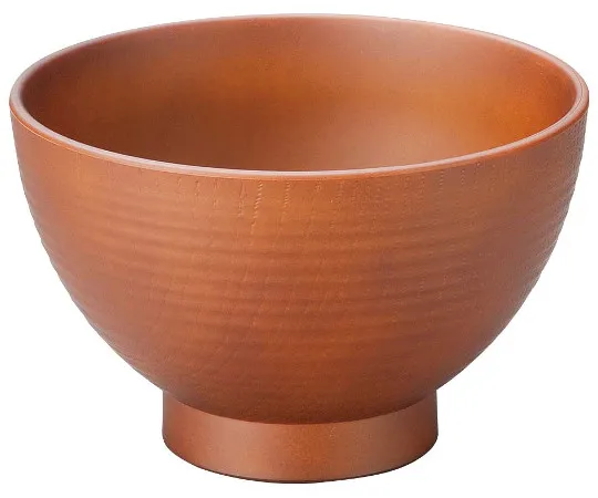 63-7198-31　Heat Resistant 4 Sm Irangulated Wood Soup Bowl Fully Natural 1001030　6223910