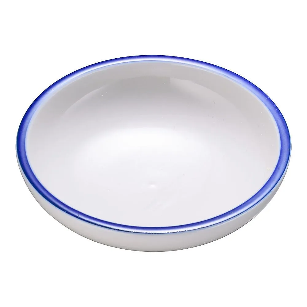 62-6841-37　Kita-navy (thick) 3.0 round dish　T03-246