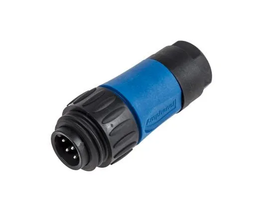 63-7620-97　AmphenolEco-Mate系列电缆安装连接器，6+PE触头插头　C01630H00610010