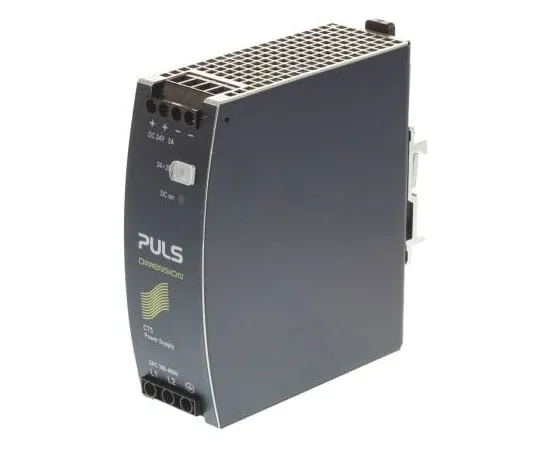 63-7669-37　PULS, DIMENSION C线DIN导轨面板安装电源，24V直流输出电压，5A输出电流　CT5.241