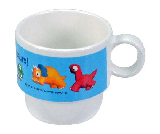 63-7201-79　Melamine Children's Dinosaur Mug MN-20D　0382450