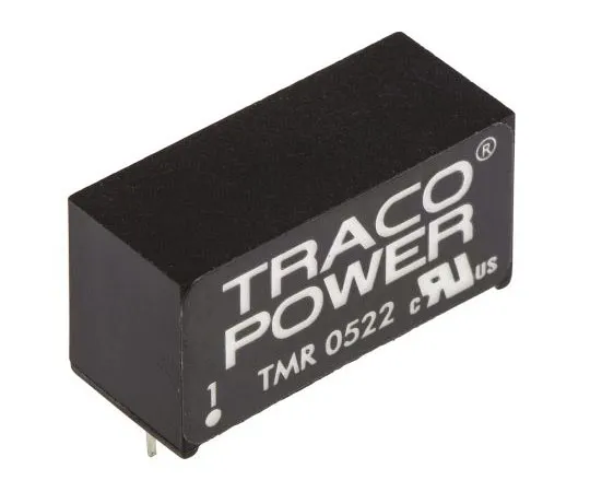63-7600-15　TRACOPOWER TMR 2 2W隔离直流-直流换流器通过孔，电压在4.5→9 V直流，电压输出±12V直流　TMR 0522