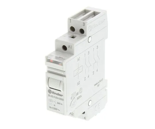 63-7600-54　DPST DIN轨道锁定继电器16 A,24V直流　20.23.9.024.0000