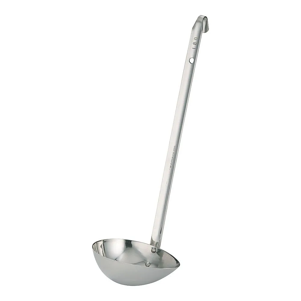 62-6454-32　18-8 Horizontal Ladle 180 mL　BLCG0180