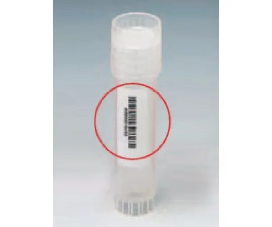 67-6599-73　Nalgene SYSTEM100 Cryovial 1.5 mL Barcode Sterilized 25 Pieces x 20 Pack　5001-1020
