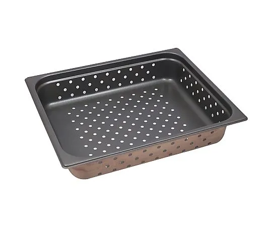 67-2396-53　Super Deluxe Tray Non-Stick Processing (Light Hole) 1/2 Size H65mm　SH-1522SWTP