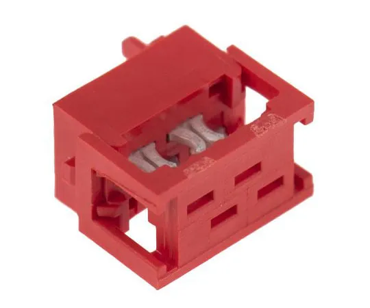 63-7680-85　TE Connectivity 4 WAY IDC Connector Plug for Cable Mount,2行　215083-4