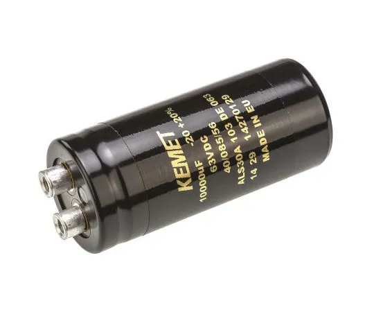 63-7516-62　凯美特10000μF63V直流电解铝电容器，底盘安装36 x 82mm+85°C 36mm 82mm　ALS30A103DE063