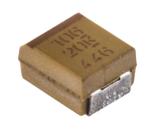 63-7619-87　凯美特钽电容器10μF20Vdc MnO2固体±10%耐受性T491系列　T491B106K020AT