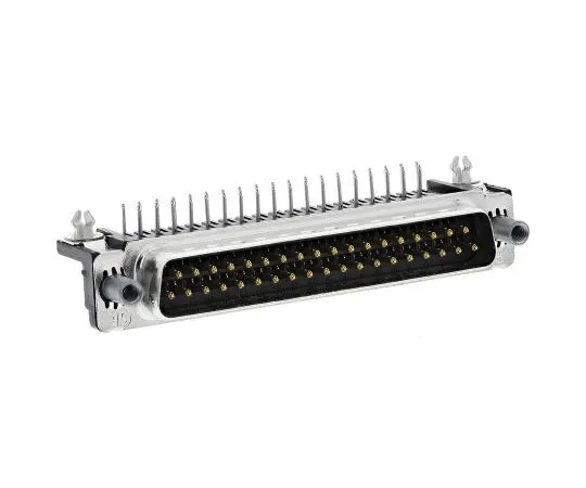 63-7548-81　TE Connectivity AmplimiteHD-20系列，37 Way Right Angle Through Hole PCBD-subConnector Plug,2.75mm间距。　5747843-6