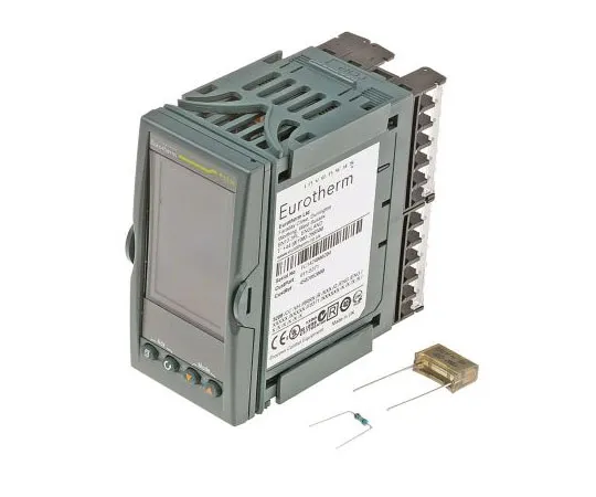 63-7634-59　Eurotherm 3208 PID温度控制器，96 x 48 (1/8 DIN) mm,4个输出切换继电器，继电器85→264 V交流电　3208/CC/VH/RRRX/R