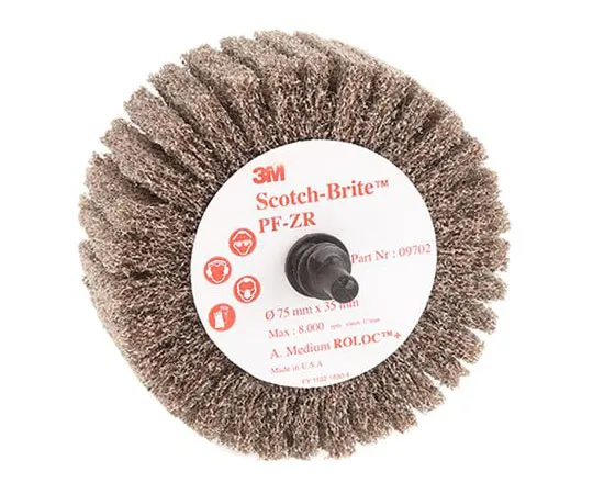 63-7556-41　3M Roloc+尼龙滚轮120砂砾，75mm x 35mm　FLAP BRUSH 75 X 35MM AMED
