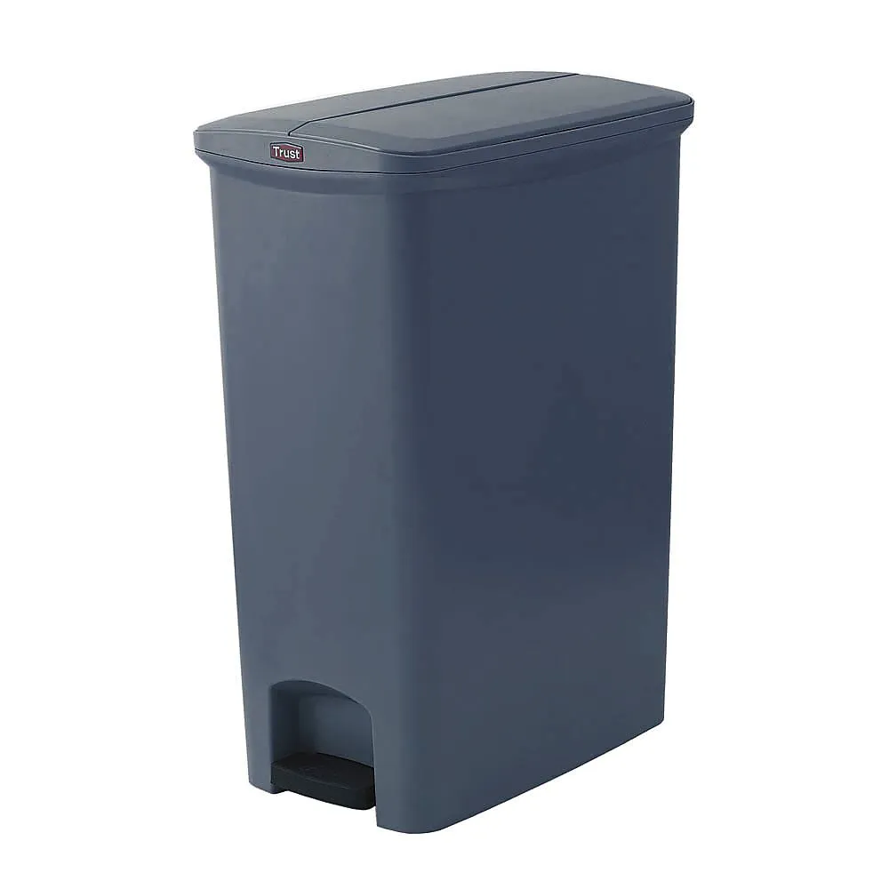 64-4199-81　Step-On Container Slim (Left/Right Open) Gray　1303