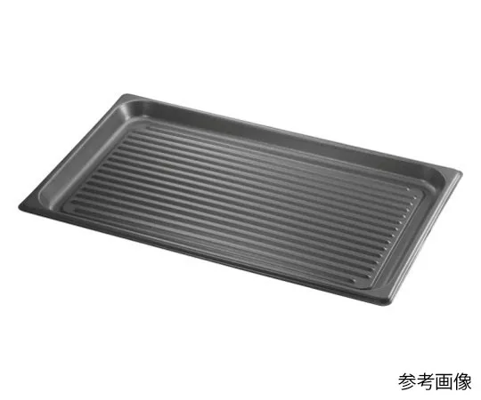 62-8182-52　[Aluminum Corrugated Fluorine Coated Hotel Tray] [1/1 x 20mm]　624410