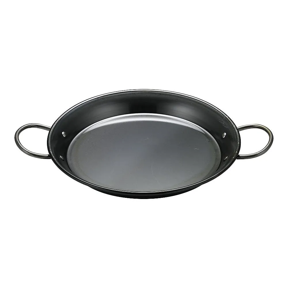 62-6730-96　Iron Paella Hot Pot, Both Hands 28 cm