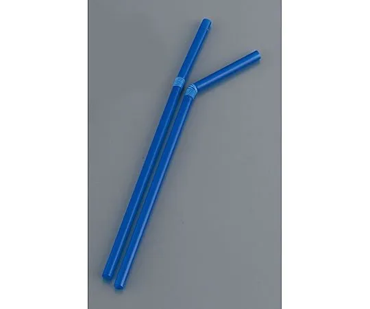 62-6538-78　Flexible Straw Naked (500 Pieces) Navy　LF-621