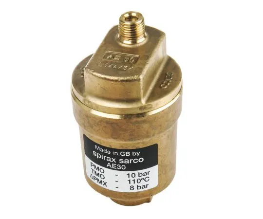 63-7509-36　Spirax Sarco空气通风口，AE30A 1/2 BSPP 1/4 BSP　170400