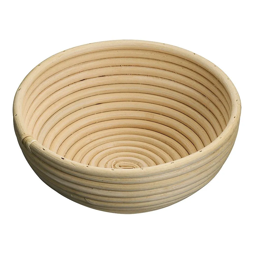62-6576-05　Murano (Murano) Rattan Fermentation Basket Round Type 19 cm