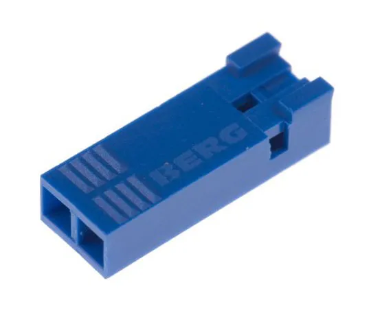63-7674-27　Amphenol FCI DUBOX女性连接器外壳，2.54毫米间距，2路，1排　65240-002LF