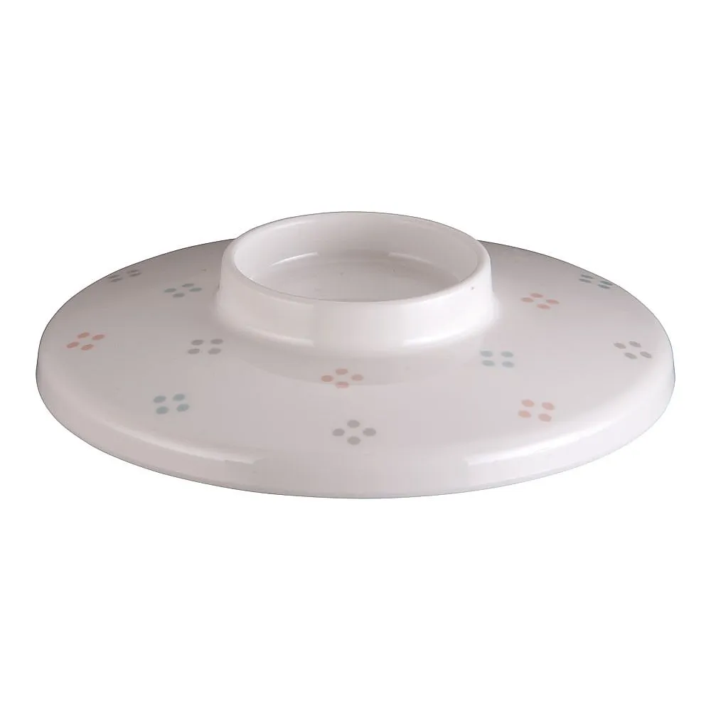 62-6849-74　Melamine 'Hanamon' small pot lid　M-357-KA