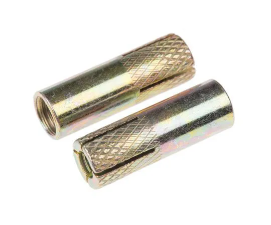 63-7643-40　RS PRO Steel Drop in Anchor M8,固定孔径10mm,长度30mm　622-2111