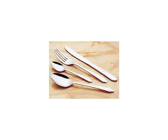 62-6716-70　18-0 Streamline Flute Cake Fork (2 Flutes)