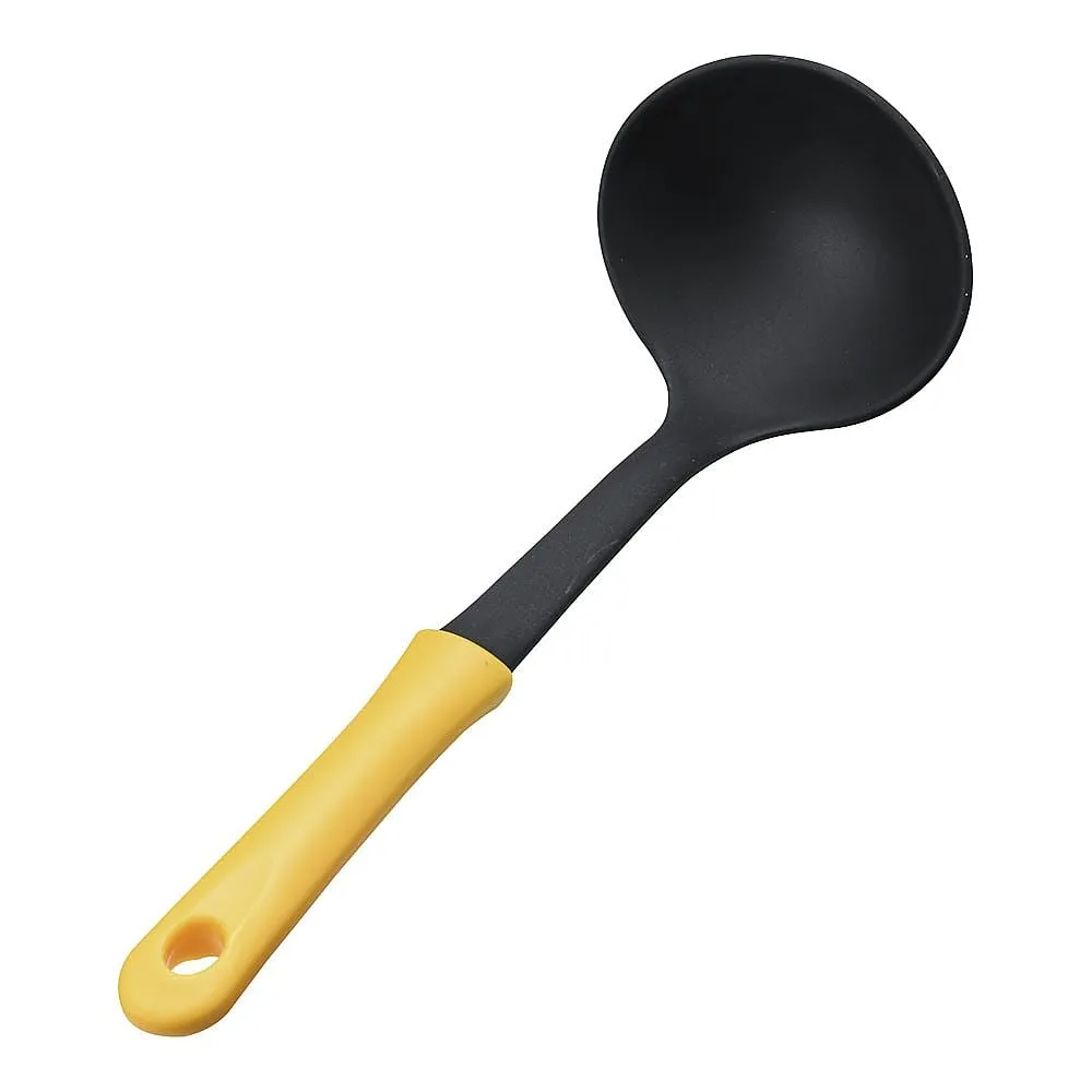 62-6457-17　Mini kitchen nylon ladle yellow