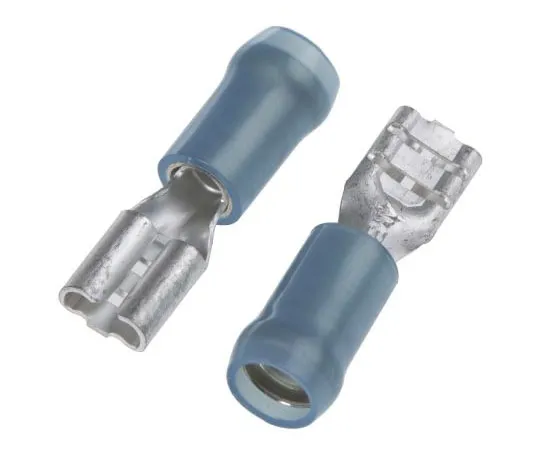 63-7557-60　TEConnectivityPIDG FASTON.187系列蓝色绝缘外壳，4.8 x 0.8毫米，1.3毫米2至2毫米2, 16毫米至14毫米，　9-160479-2