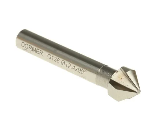 63-7659-73　Dormer HSS 56 mm 90°Counter-sink钻头，12.4mm头直径，3个流道　G13612.4