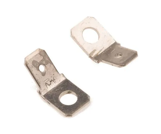 63-7678-18　TE Connectivity FASTON.250系列，45°安装角度螺柱安装标签端子，6.35 x 0.81mm镀锡　181949-2