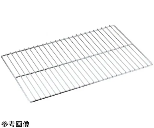 67-2396-93　18-8 Hotel Tray 2/1 Size Grid (Grill)　SH-2210GR21