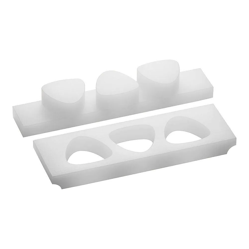62-6472-88　Yama-PE Rice Ball with Pressed Cover, Type B, 3 Holes, Small