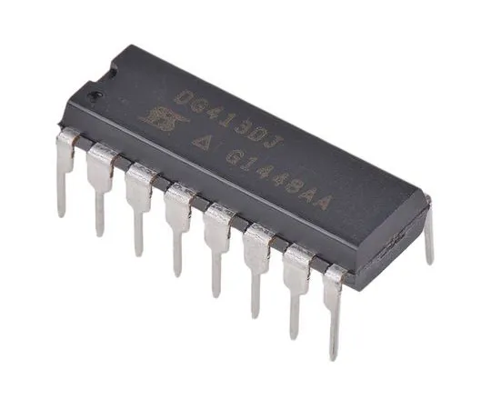 63-7647-98　DG413DJ-E3Vishay,模拟开关四路SPST, 15 V, 18 V, 24 V, 28 V,16-PinPDIP　DG413DJ-E3