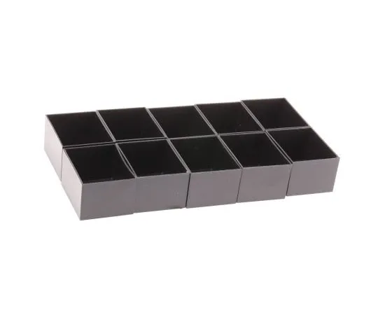 63-7557-27　黑色ABS印花盒，50 x 40 x 30mm　RTM104-BLK
