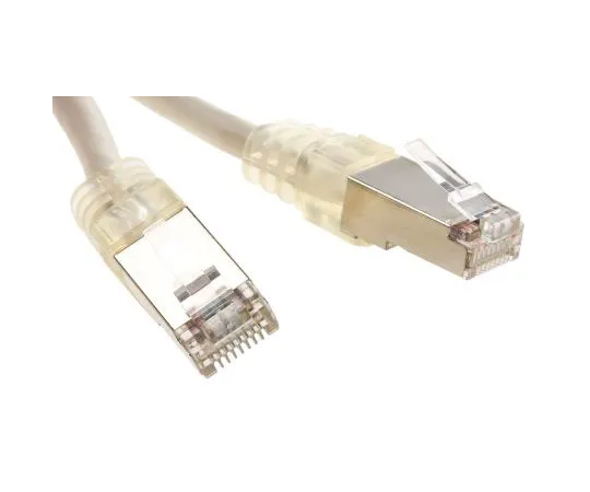 63-7495-06　取消选择被遗忘的灰色Cat5电缆F/UTP,4m公转RJ45/公转RJ45　CR503B4