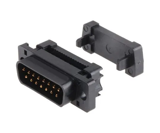 63-7649-95　RS 2.77毫米间距15路IDC D子连接器，插头，热塑性外壳　642-4862