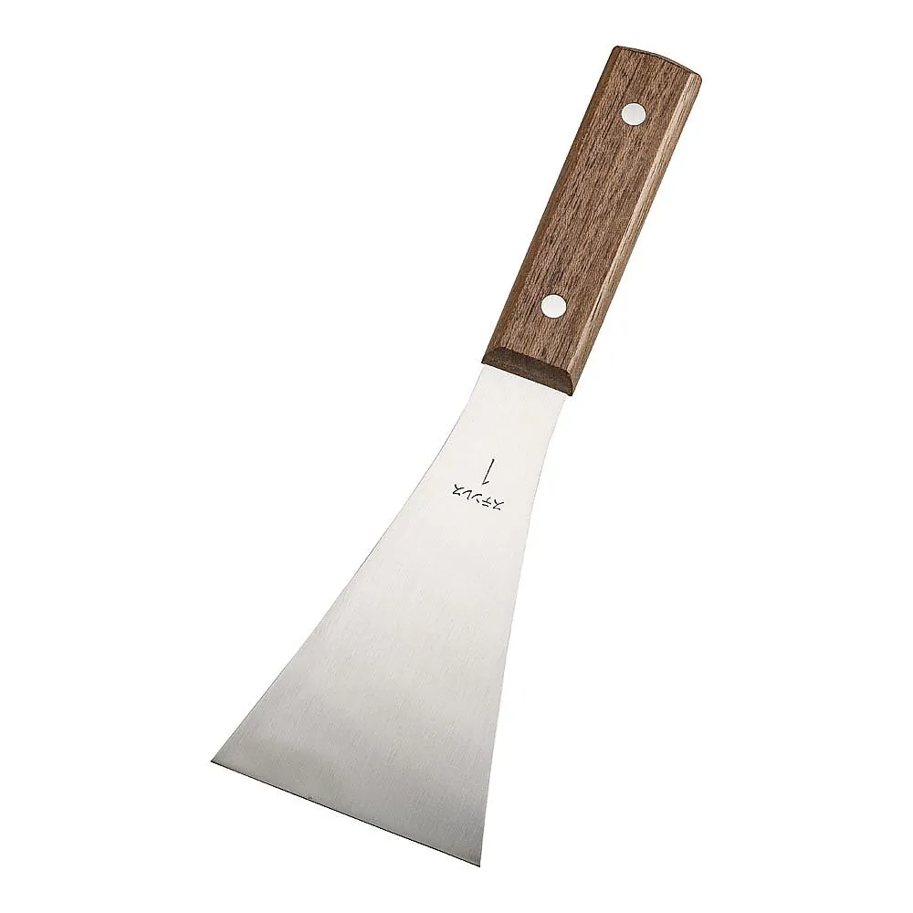 62-6544-77　Wooden Handle Triangle Spatula Small　WSV05003