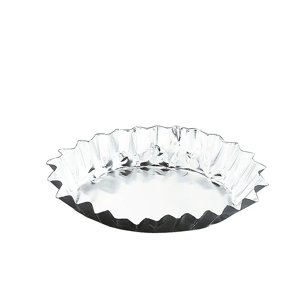 63-5722-39　Aluminum Foil Boat-Shaped Tartlet (Thick Mouth) Large 20 Pieces　WTLG101