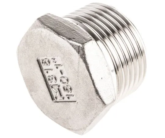 63-7592-27　RS PRO不锈钢六角插头1inR (T) Male 1.06in　499-3489